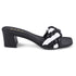 Women's Sandal Grace Black-White