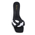 Women's Sandal Grace Black-White