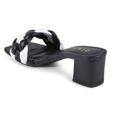 Women's Sandal Grace Black-White