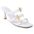 Women's Sandal Julia White- Gold